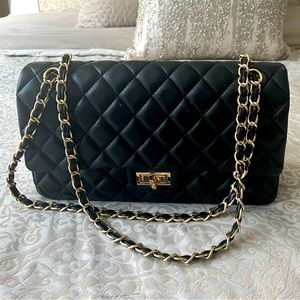 Quilted Flap Bag